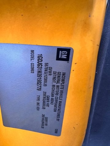 2009 GMC Savana Cutaway 3500