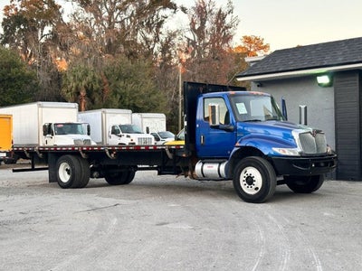 2019 International MV607 Flat Bed 26ft.