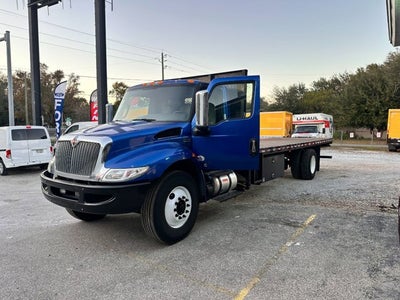 2019 International MV607 Flat Bed 26ft.