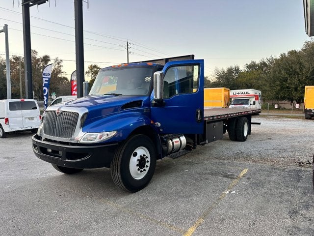 2019 International MV607 Flat Bed 26ft.